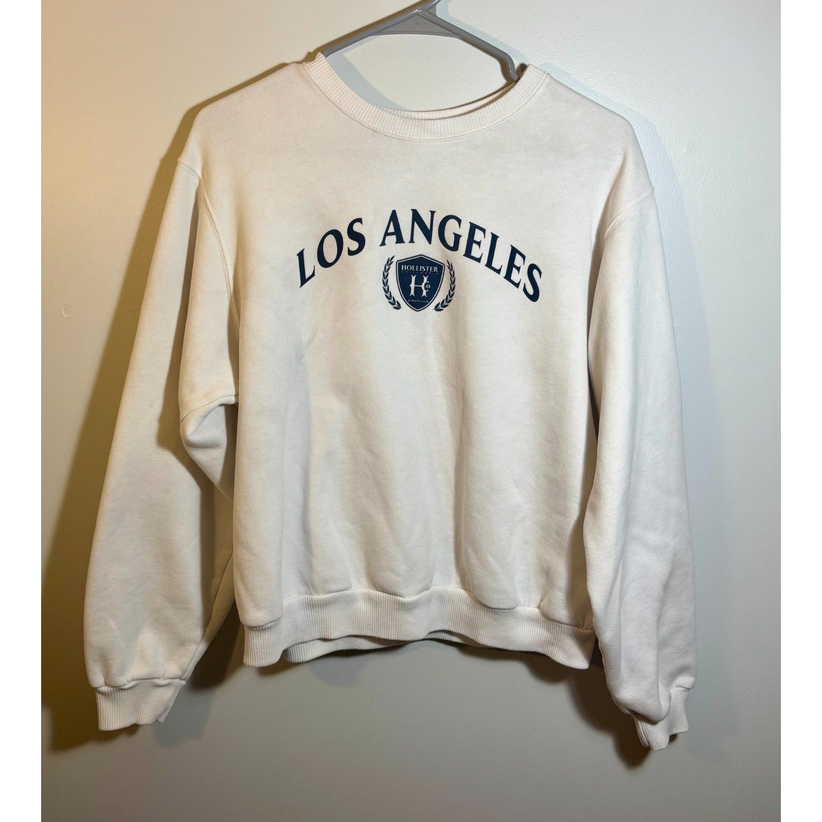 Hollister Women’s “Los Angeles” Graphic Crewneck Sweatshirt Size S, Pullover
